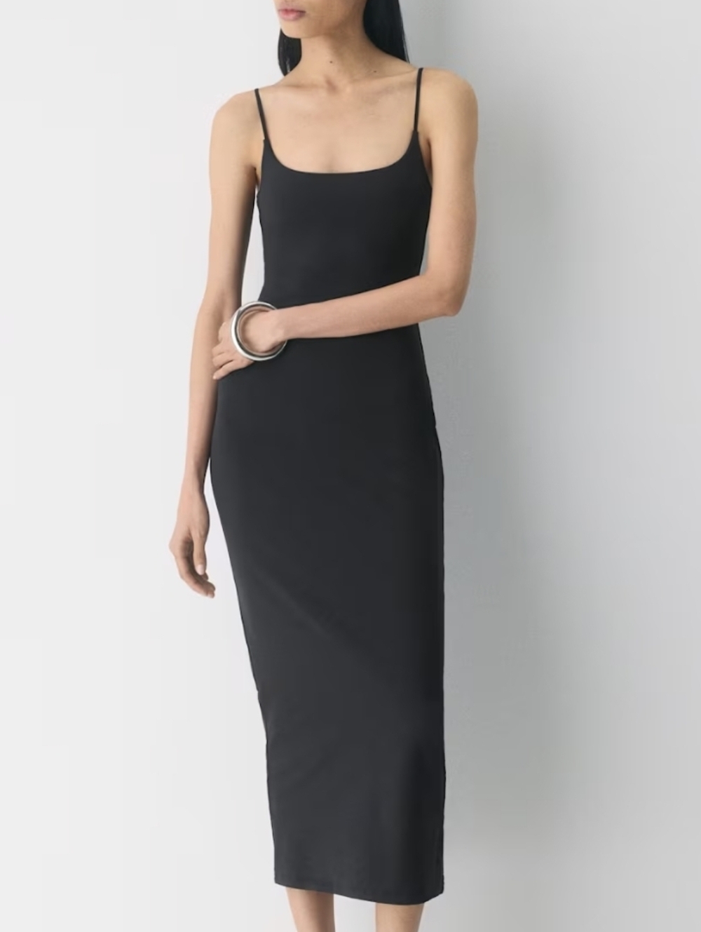 Aritzia, Babaton, Contour Cami Dress, Black, Xs, Like New